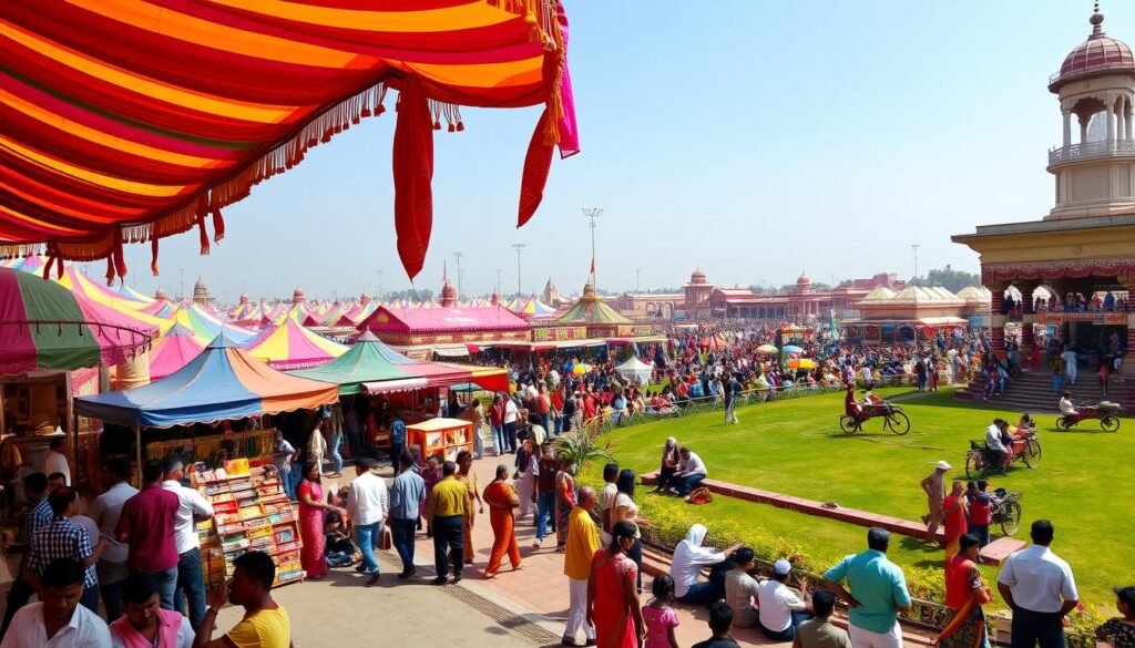 event space at mela ground prayagraj