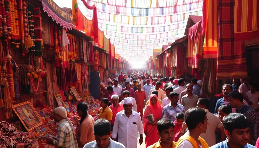 souvenir shopping at kumbh mela