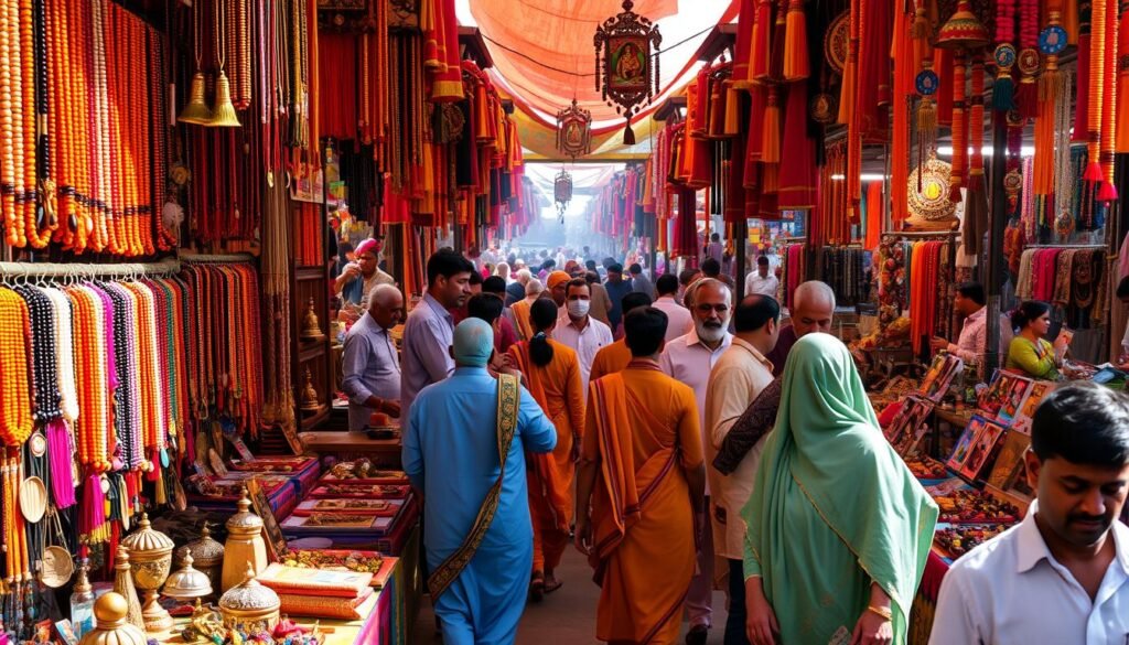 souvenir shopping at kumbh mela