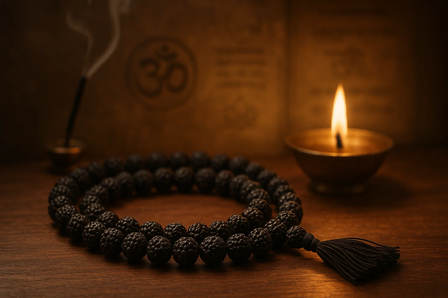 Black Rudraksha Mala Benefits, Meaning & Spiritual Jewelry